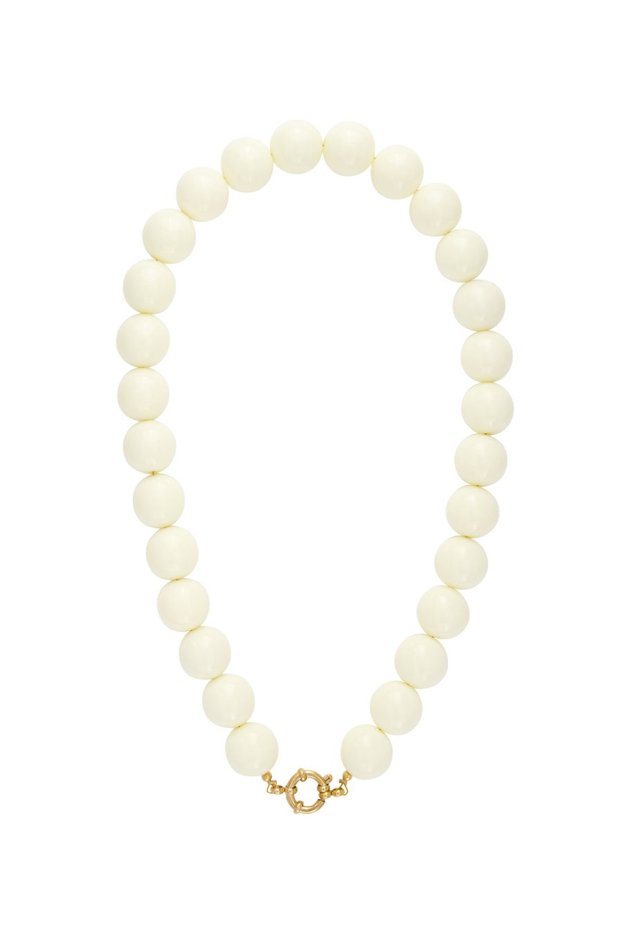 Resin Beaded Necklaces Beads Casual Daily Simple Series Women's jewelry-15mm 
