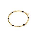 Gold color / Bracelet Diamond Beads Gold Color Stainless Steel Picture2