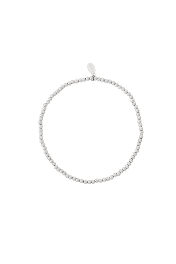 Pulseras de cuentas macizas de 2,5 mm 2