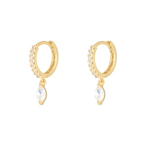 Earrings Zircon Drop h5 