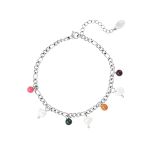 Armband mit farbigen Charms h5 