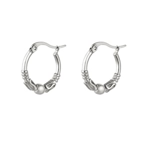 Stainless steel earrings h5 