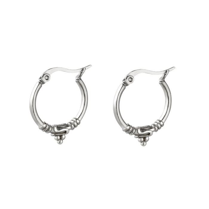 Stainless steel earring 