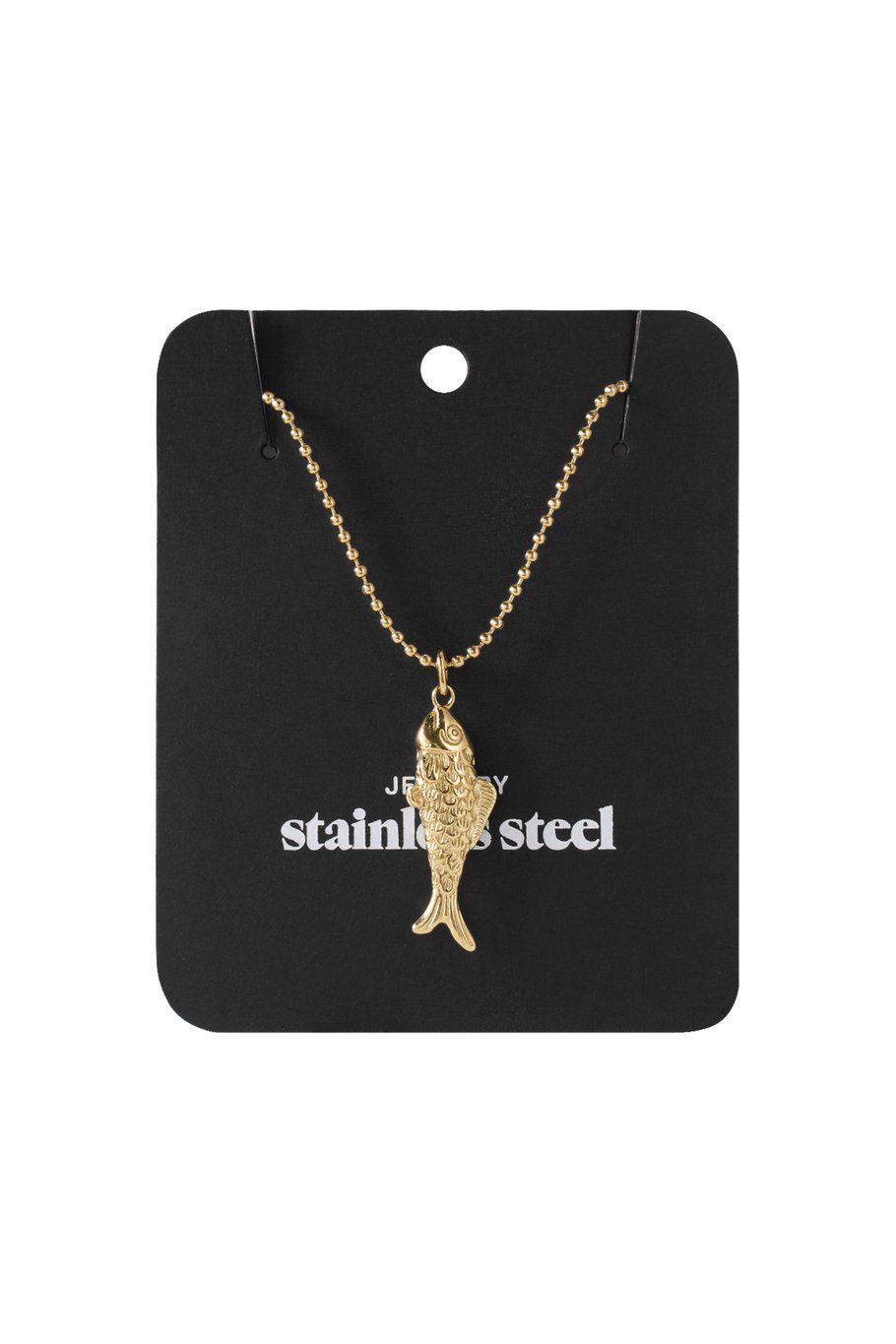 Edelstahl Lange Halsketten fisch Casual Täglich Einfache Serie frauen schmuck Bild3