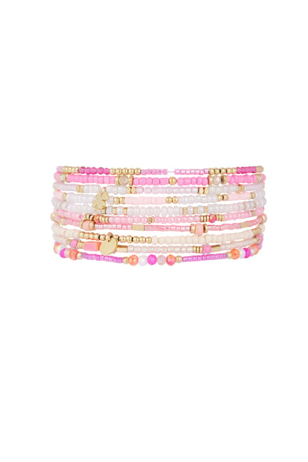 Bracciale nuvola rosa  2