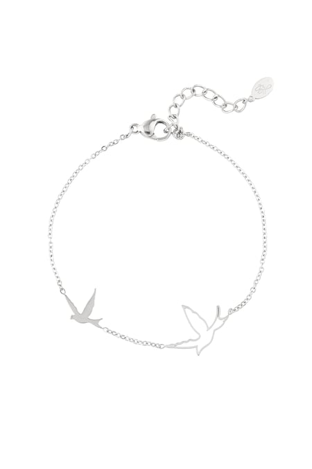 Bracelet bird - Silver Color color