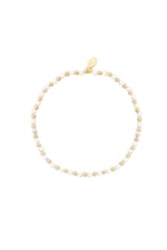 White gold / Beaded bracelet - white/Gold color Picture3