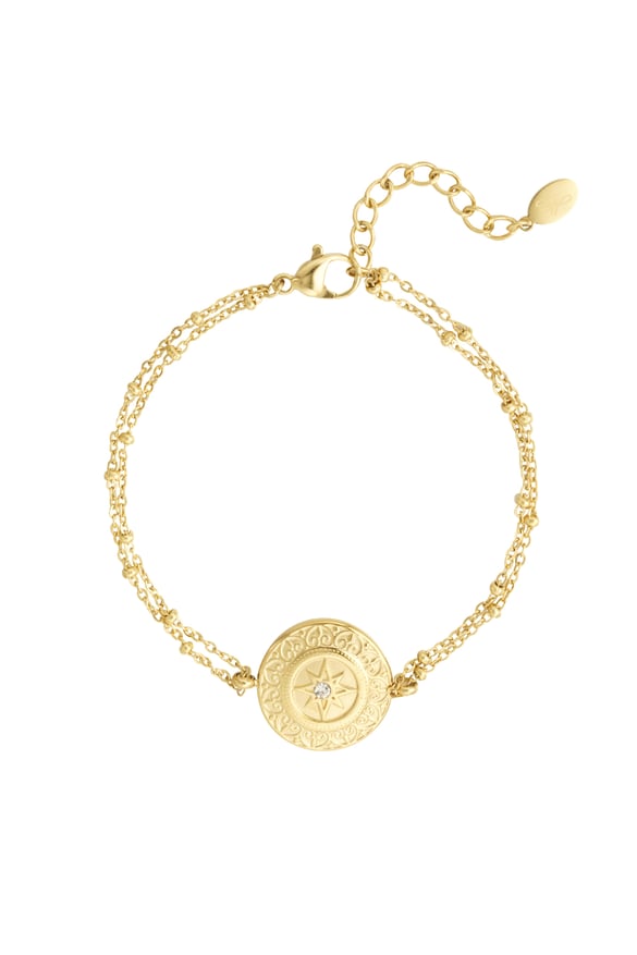 double bracelet star coin 2