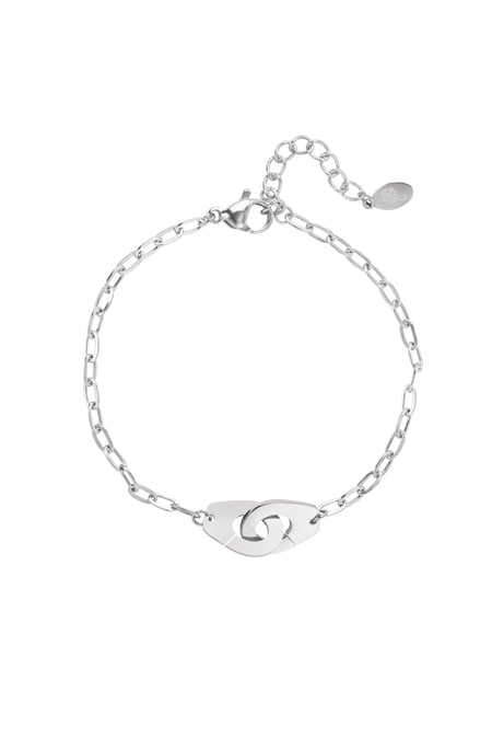 Bracelet connected link - Silver Color color 2