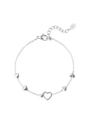 Bracelet all you need is love - Silver Color color h5 