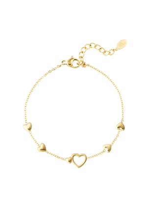 Bracelet all you need is love - Gold color h5 