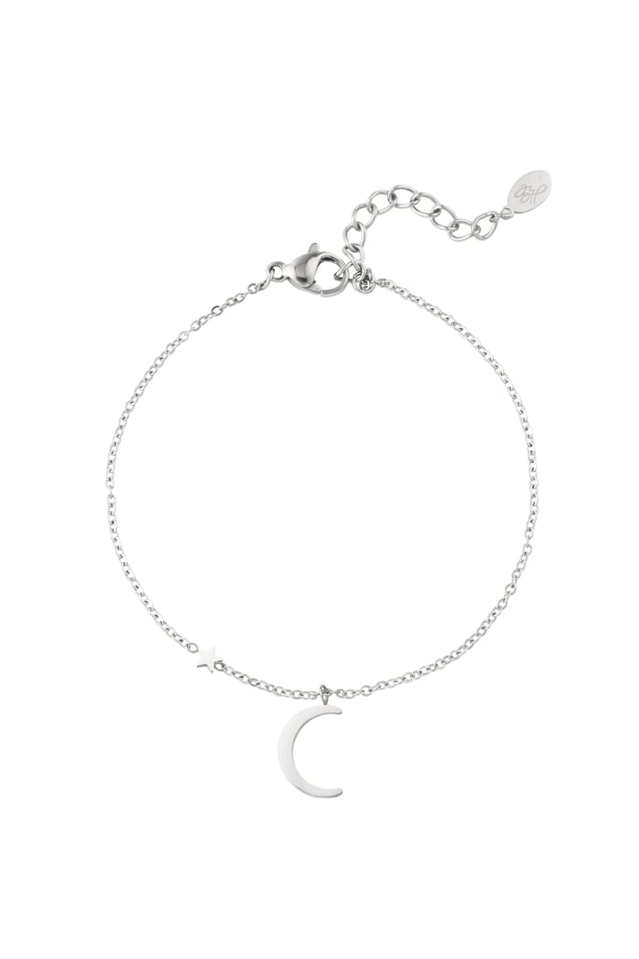 Bracelet moon - Silver Color color 