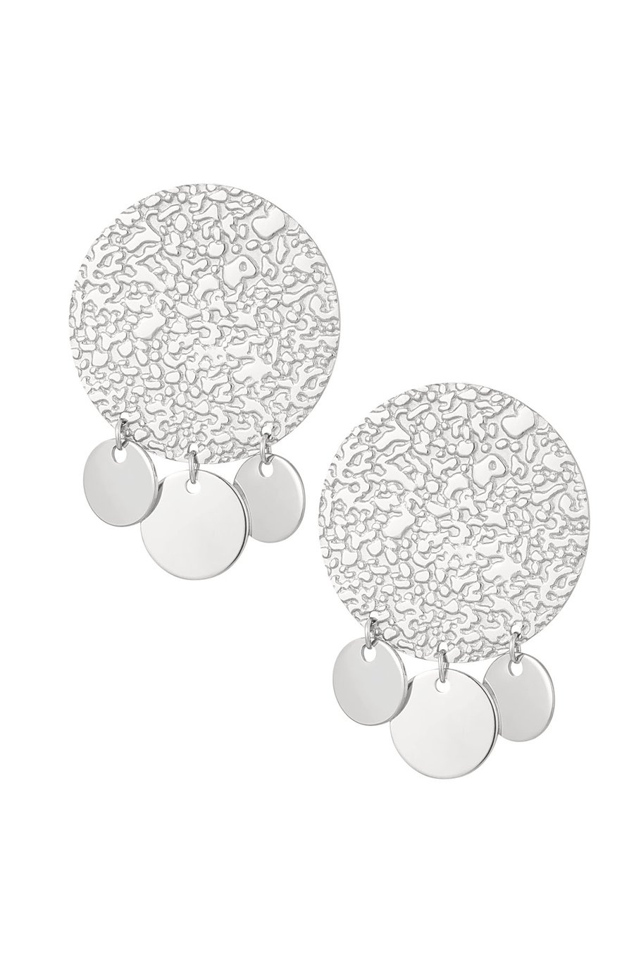 earrings coin with bells 