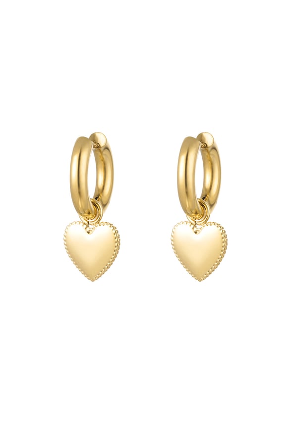 pendientes lindo corazón
