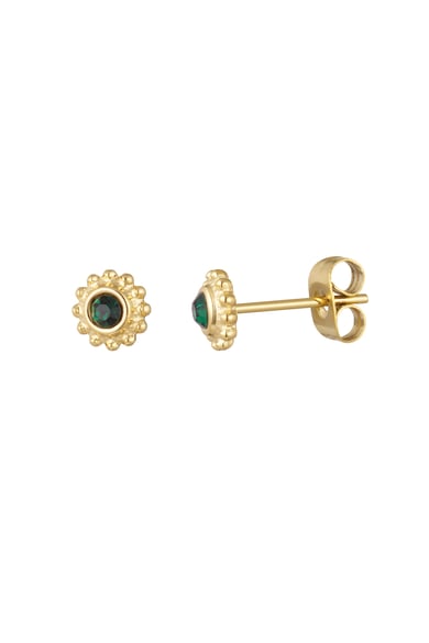 ear studs moon - pink  h5 
