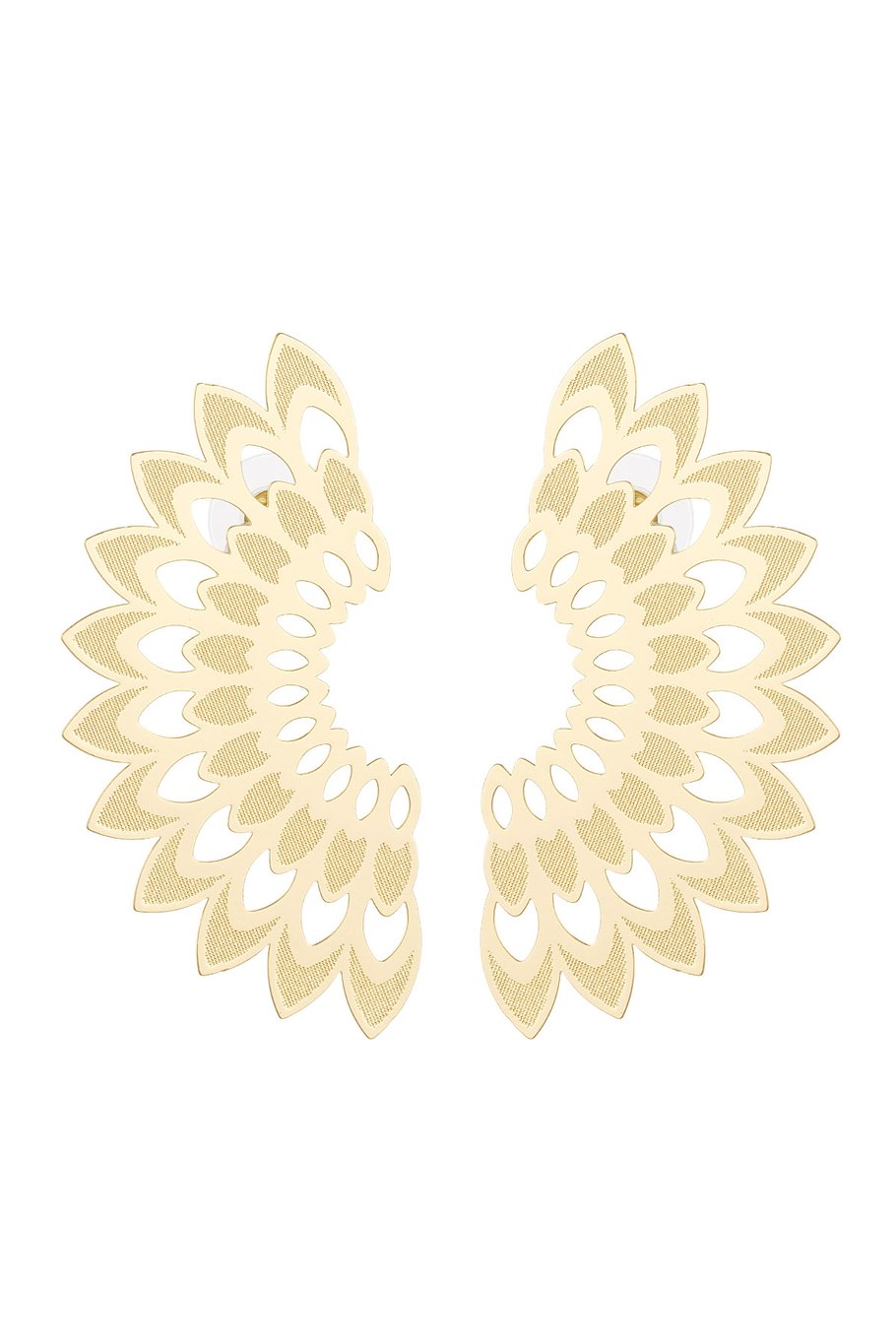 Ear stud statement allegro - rame argento
