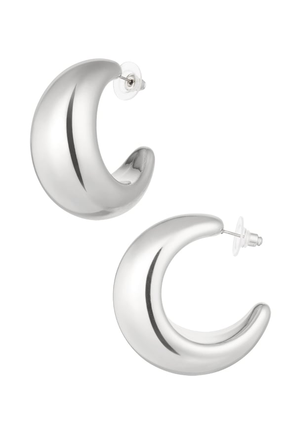 Ear studs classic - Silver Color color