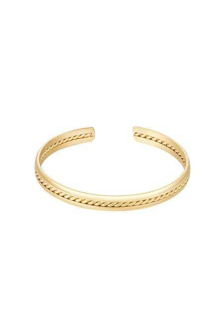 Slavenarmband 3 lagen - Goud kleur 2