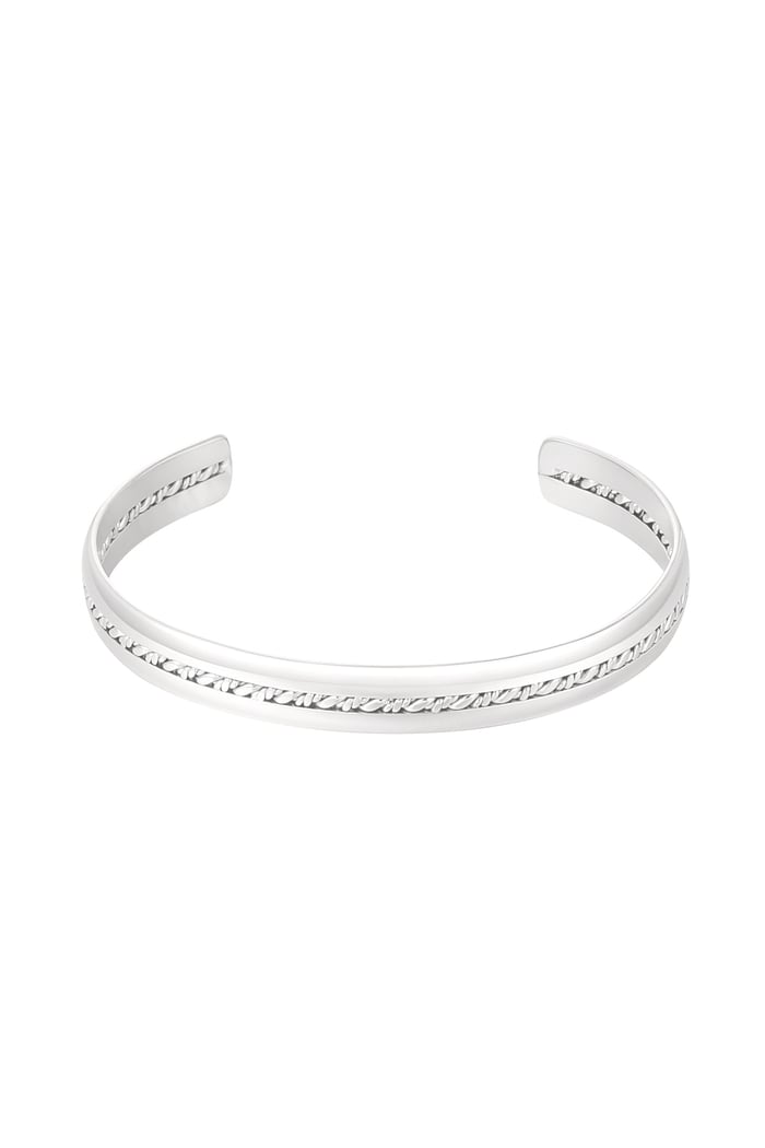 Slave bracelet three layers - Silver Color color 