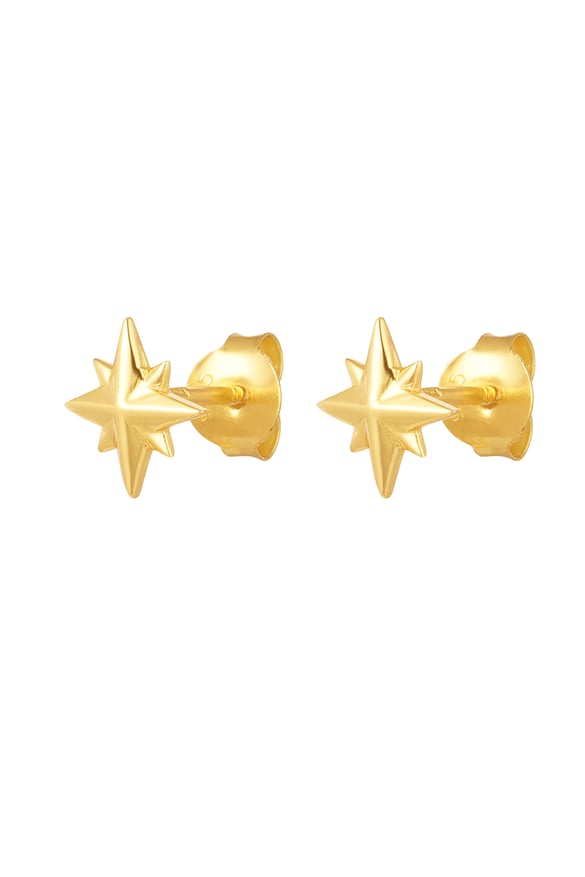 stud earrings double stone - 925  2