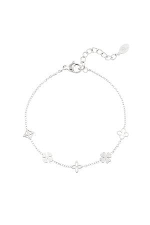 Bracelet five charms - Silver Color color h5 