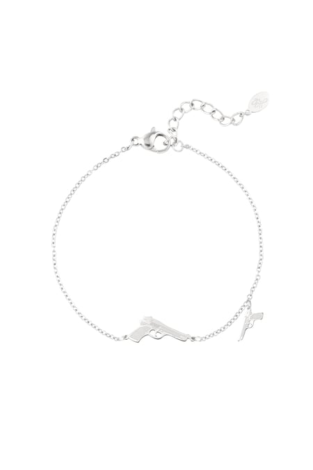 Bracelet 2 guns - Silver Color color 2