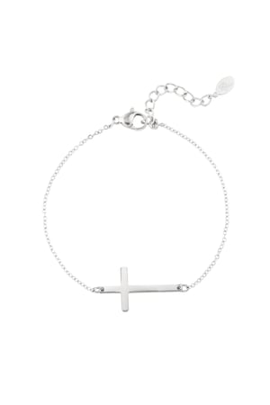 Bracelet cross - Silver Color color h5 