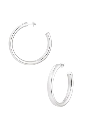 Earrings basic - Silver Color color h5 