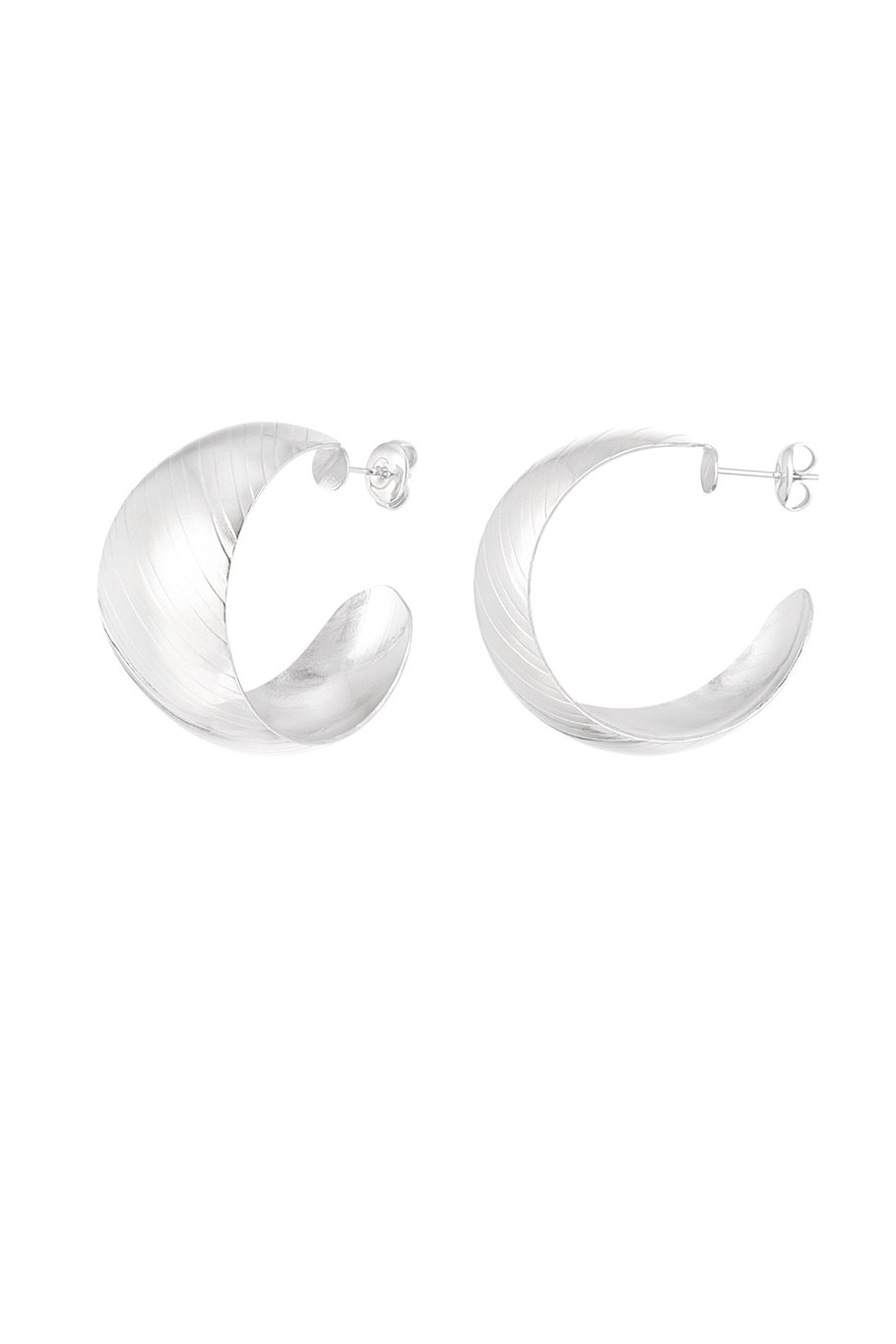earrings brushed 