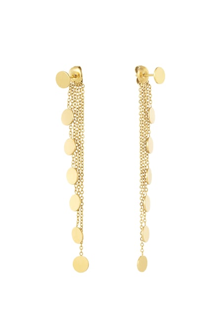 Earrings mandelas - Gold color 2