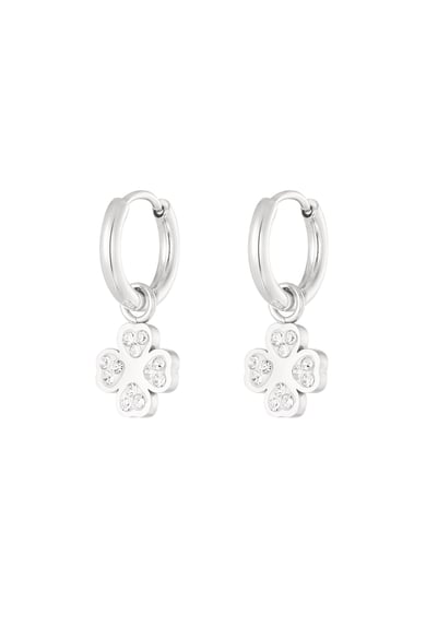 pendientes corazones trébol h5 
