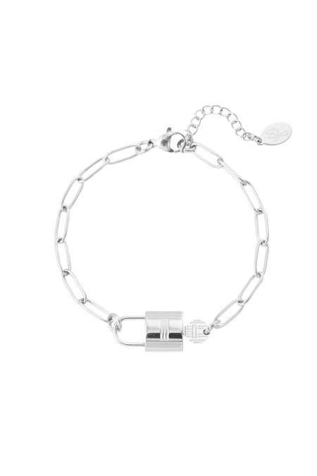 Link bracelet lock - Silver Color color 2