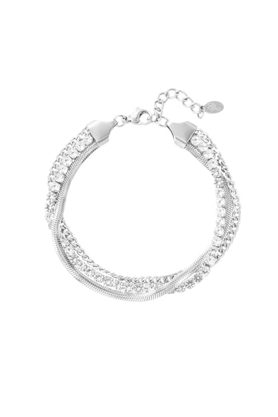 bracelet double layer of stones h5 