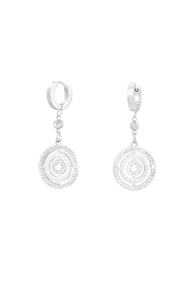 round earrings with stones h5 
