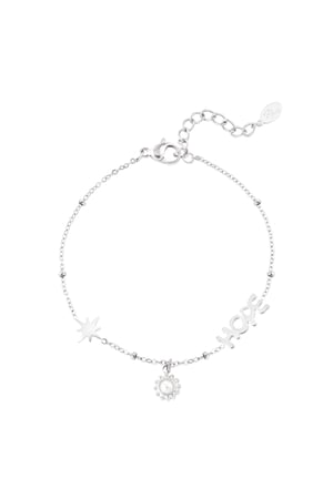 ball bracelet with hope and pendants - Silver Color color h5 