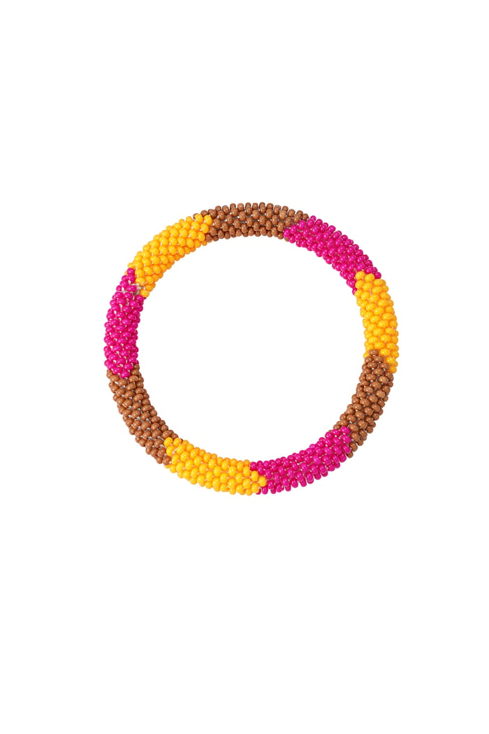 Bead bracelet figure - multi 