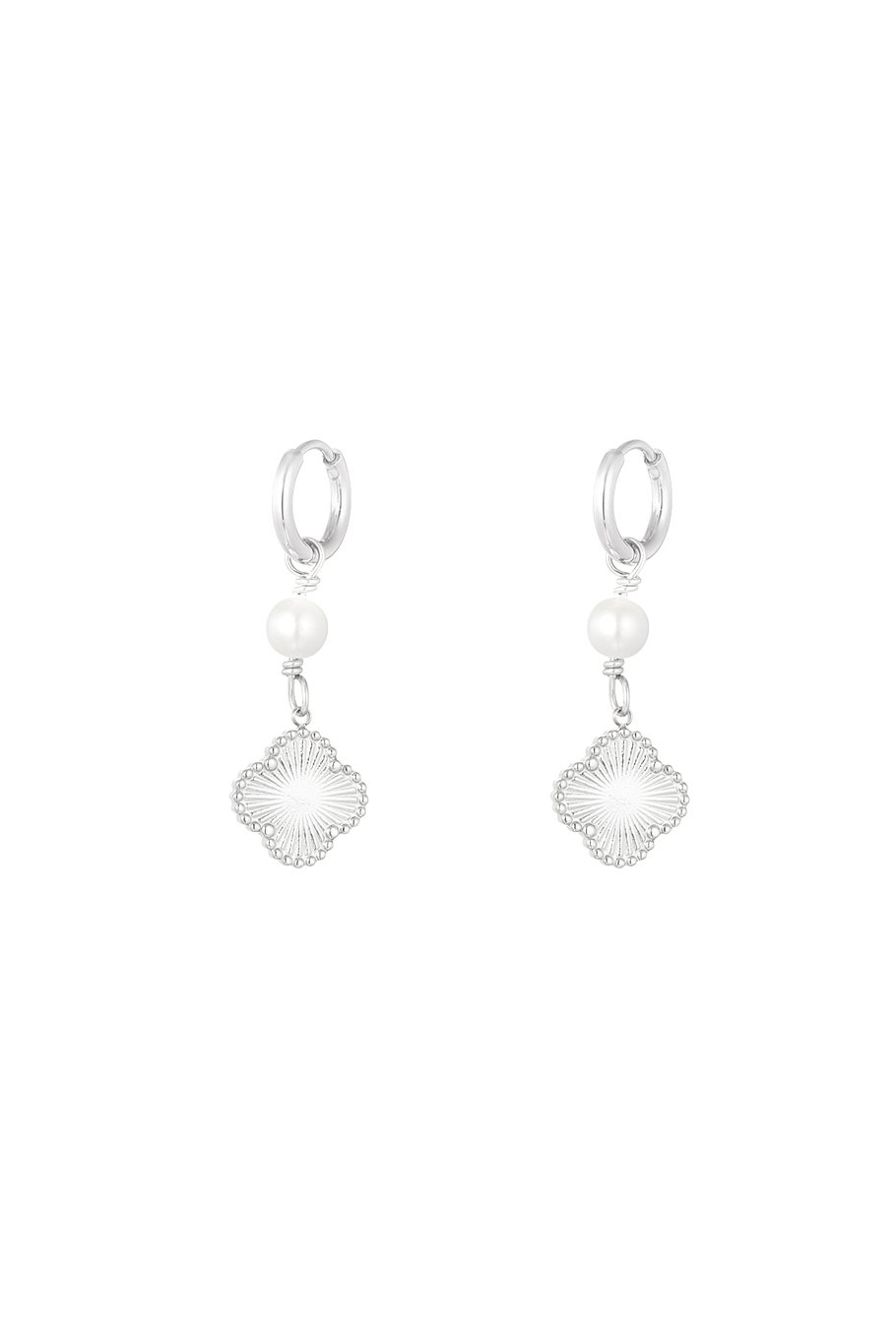 earrings clover pearl dream 