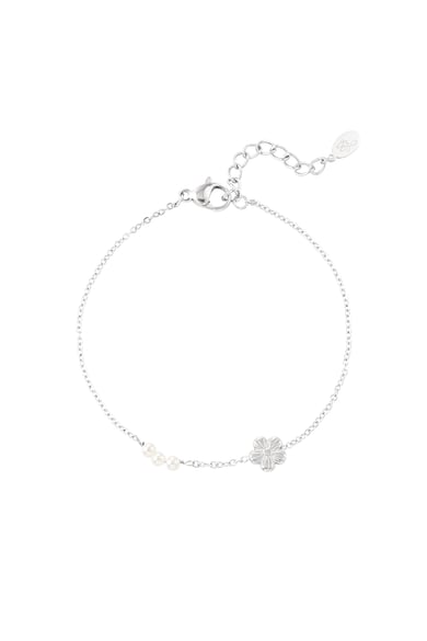Armband Blume mit Perlen  h5 