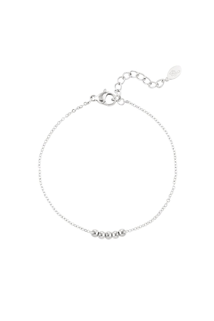 Klassisches Armband mit Perlen – Goldfarbe  - Goldfarbefarbe 