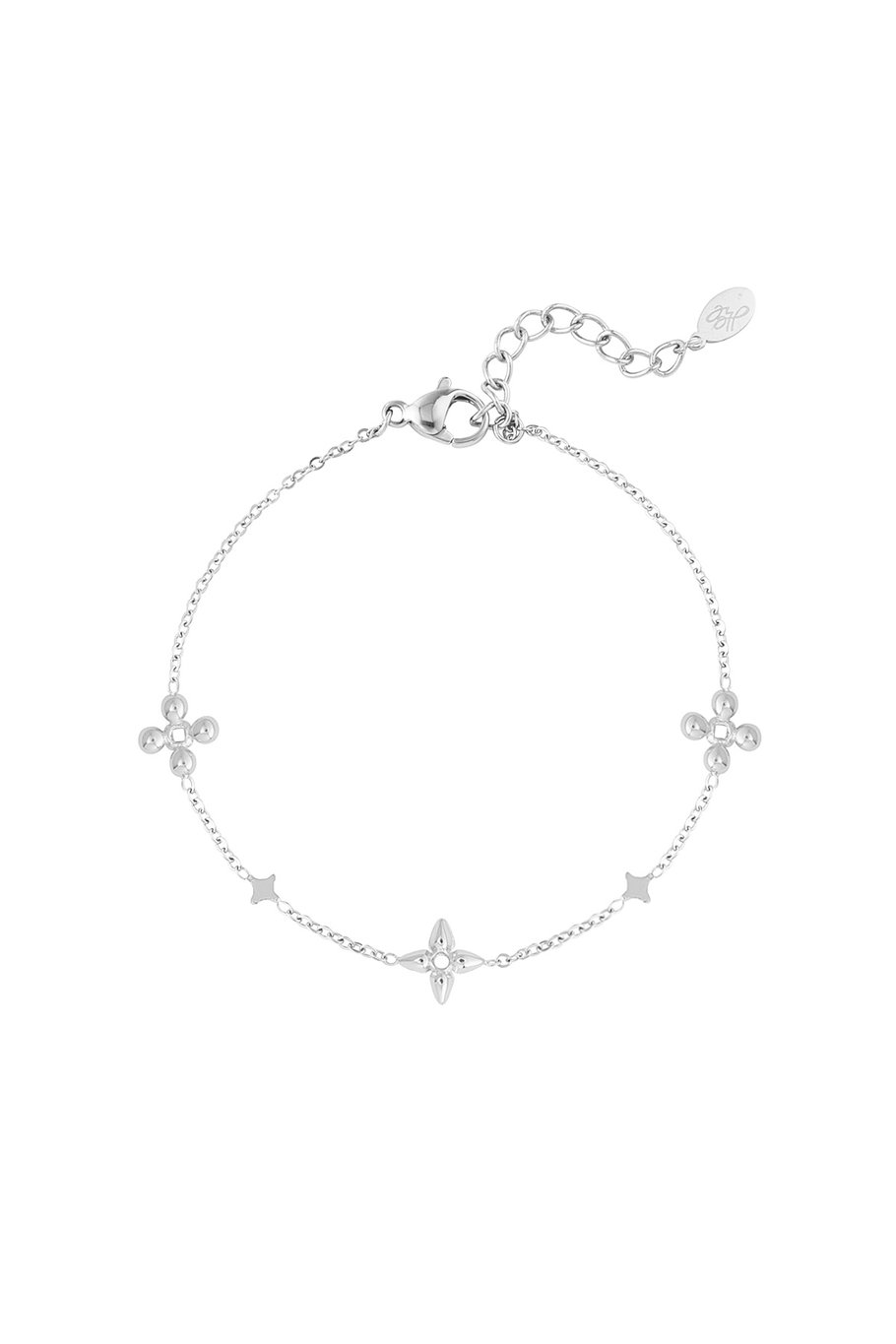 bracelet de fête fleurie (Pack with plastic bag)
