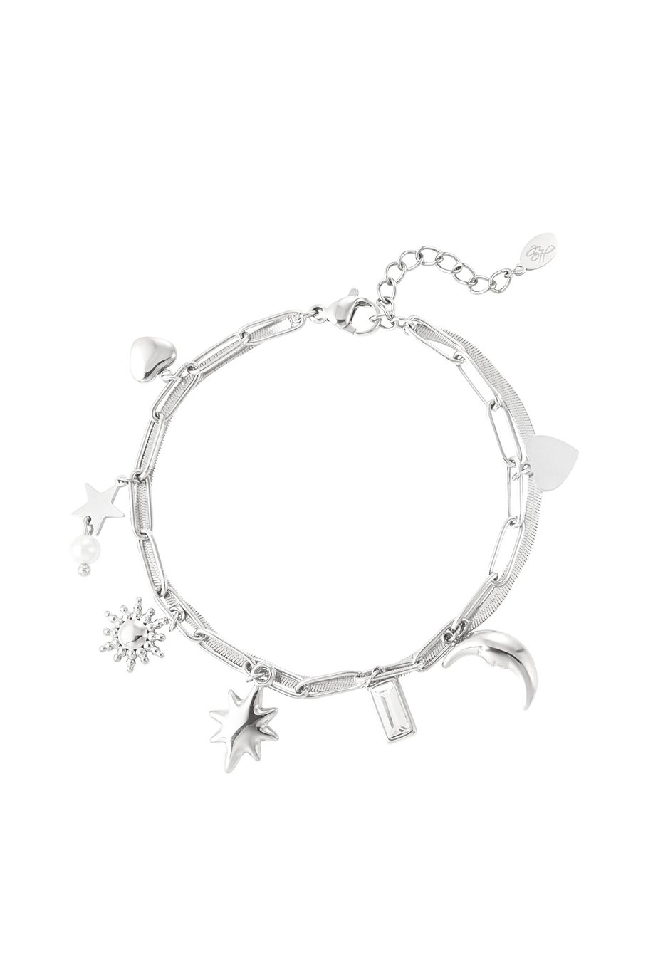 day and night charm bracelet 