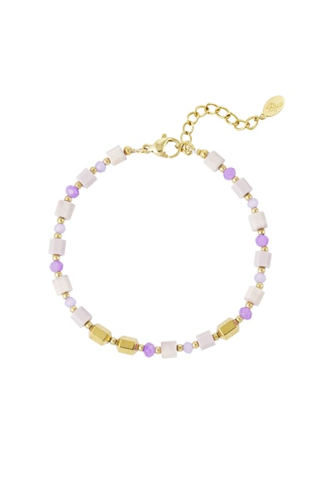 Bracelet vivid vibes - lilac