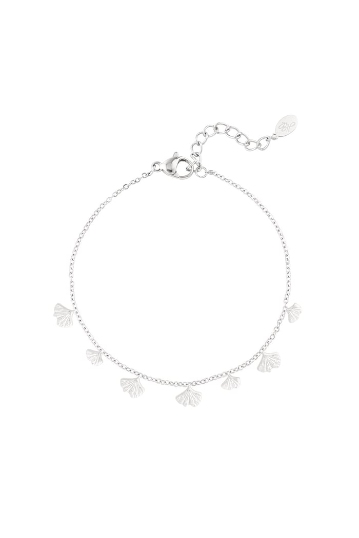 Classic bracelet with shell charms - Silver Color color 