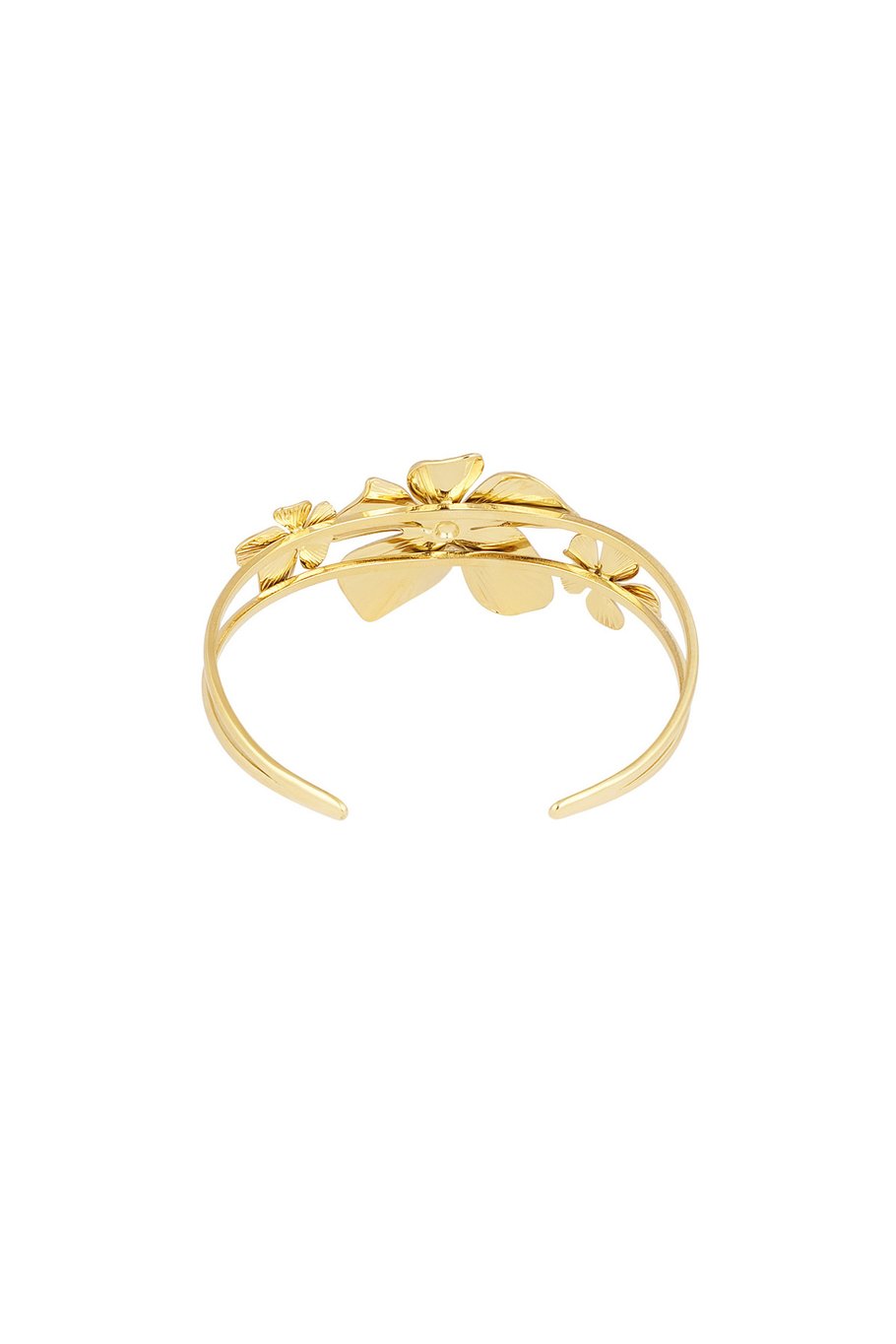Bloemen eiland armband - Goud kleur Afbeelding3