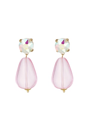 Earrings wonderland - pink h5 