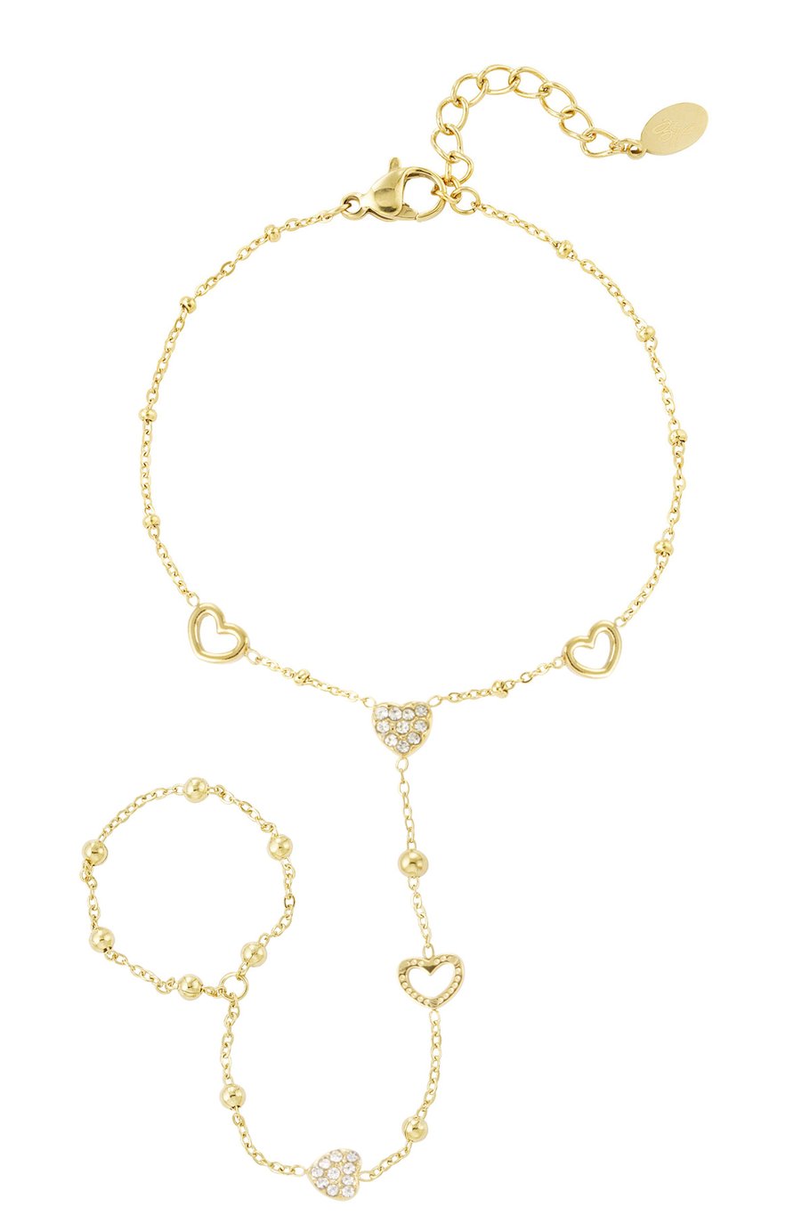 spring love bracelet (Pack with plastic bag)
