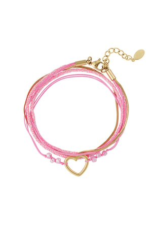 Bracelet summer flow lover - fuchsia h5 