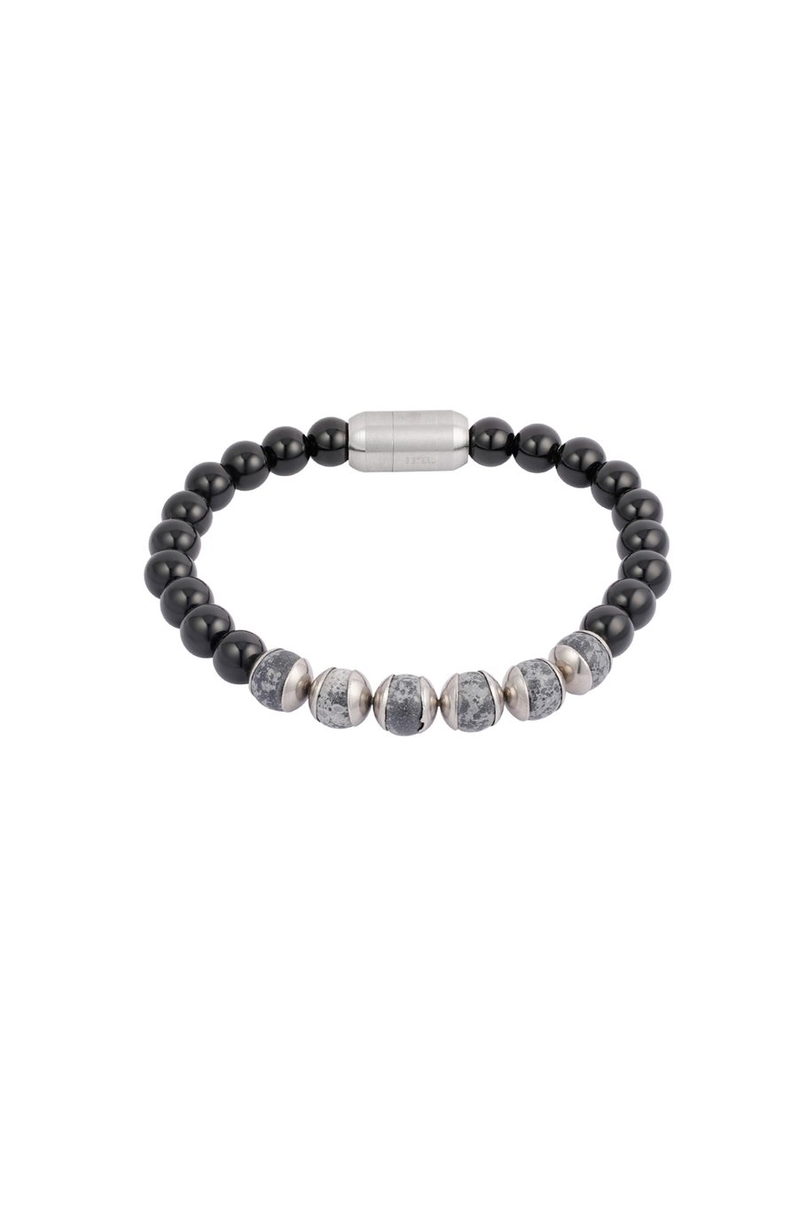 Men's bracelet vanguard cuff - black