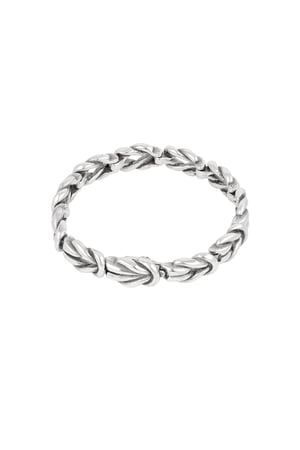 Men's bracelet vector wrap - Silver Color color h5 Picture3