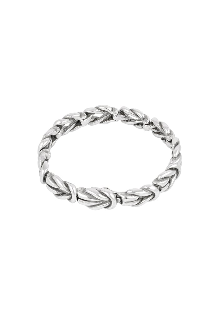 Men's bracelet vector wrap - Silver Color color Picture3